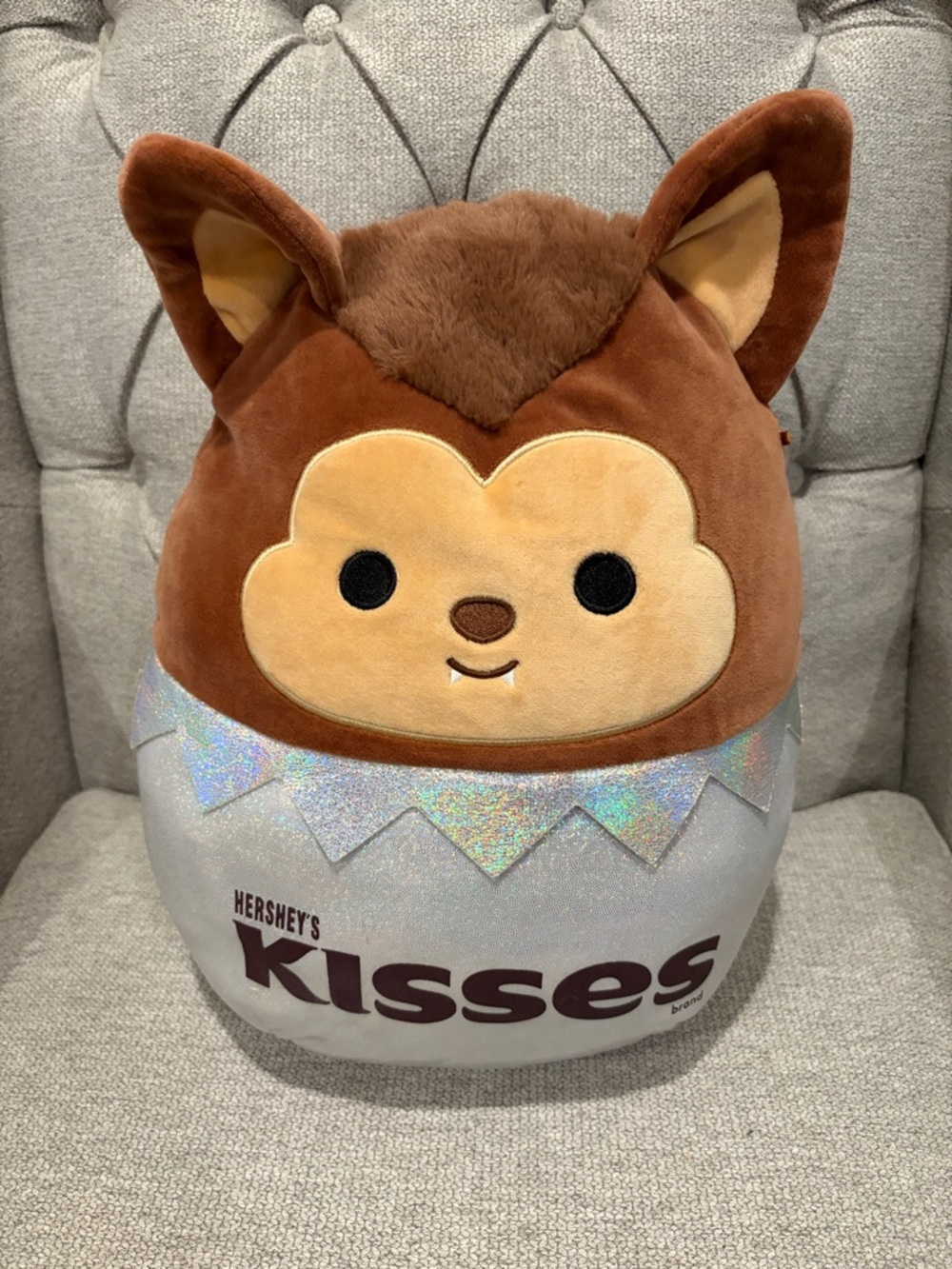NWOT! 12” Wade the Werewolf Hershey Kisses Squishmallow    squishmallows plush